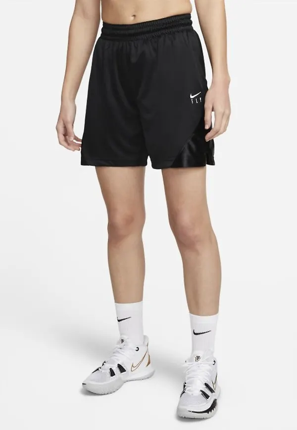 Basketshorts Nike Dri-FIT ISoFly för kvinnor - Svart