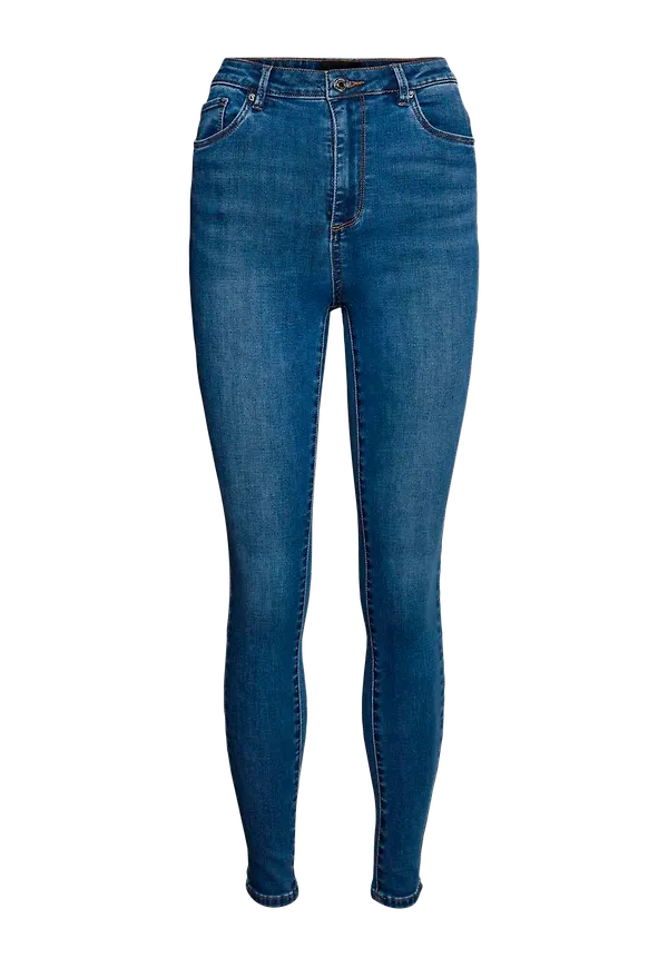 Vero Moda - Jeans vmSophia HR Skinny - Blå