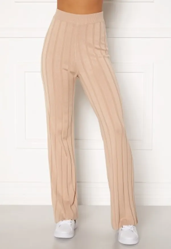 Happy Holly Anabelle Knitted pants Beige 36/38