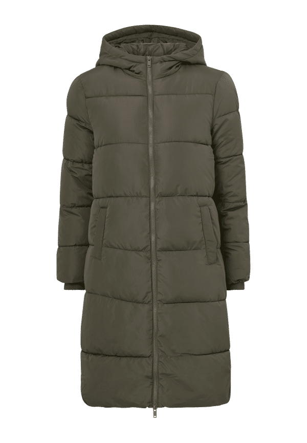 pieces - Jacka pcBee New Long Puffer Jacket BC - GrÃ¥