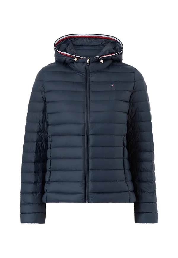 Tommy Hilfiger - Dunjacka TH Ess LW Down Jkt - Blå