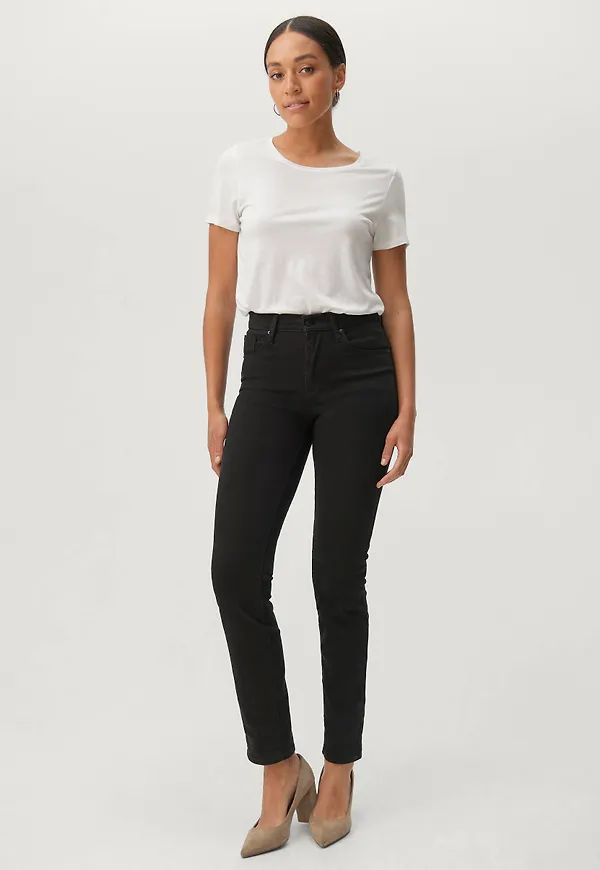 Levi's - Jeans 724 High Rise Straight London - Svart