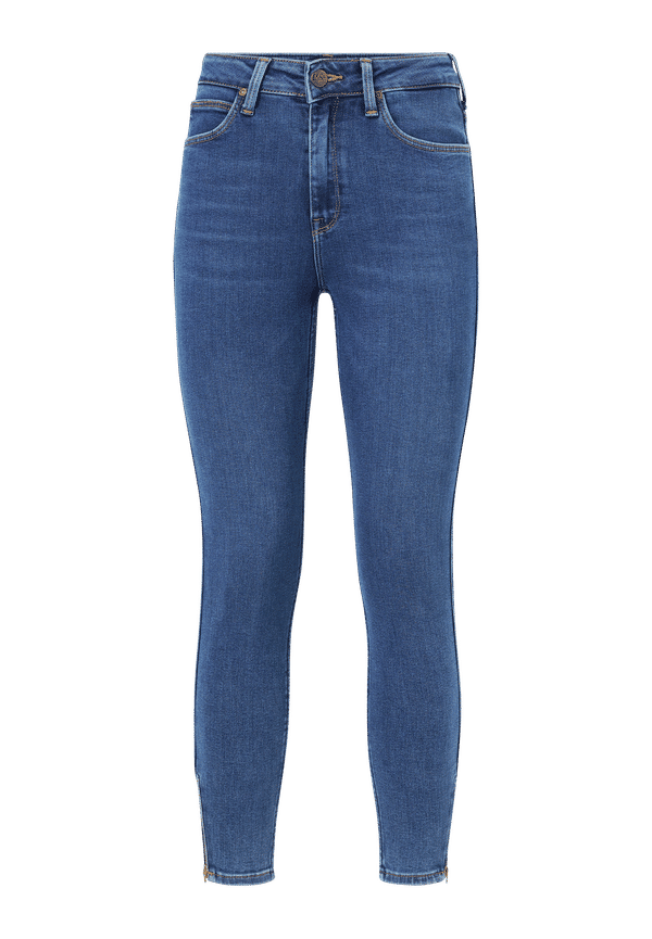 Lee - Jeans Scarlett High Zip - Blå