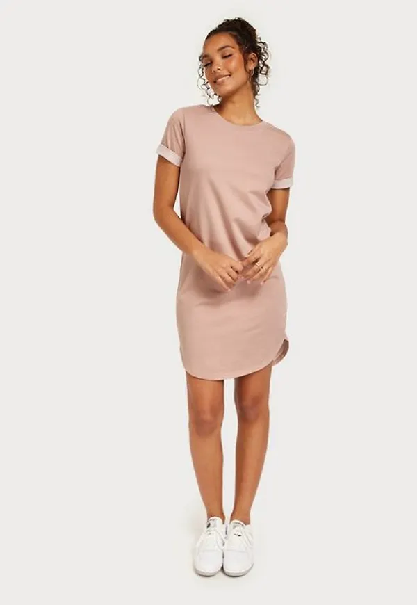 Jacqueline de Yong Jdyivy S/S Dress Jrs Noos Loose fit dresses Adobe Rose