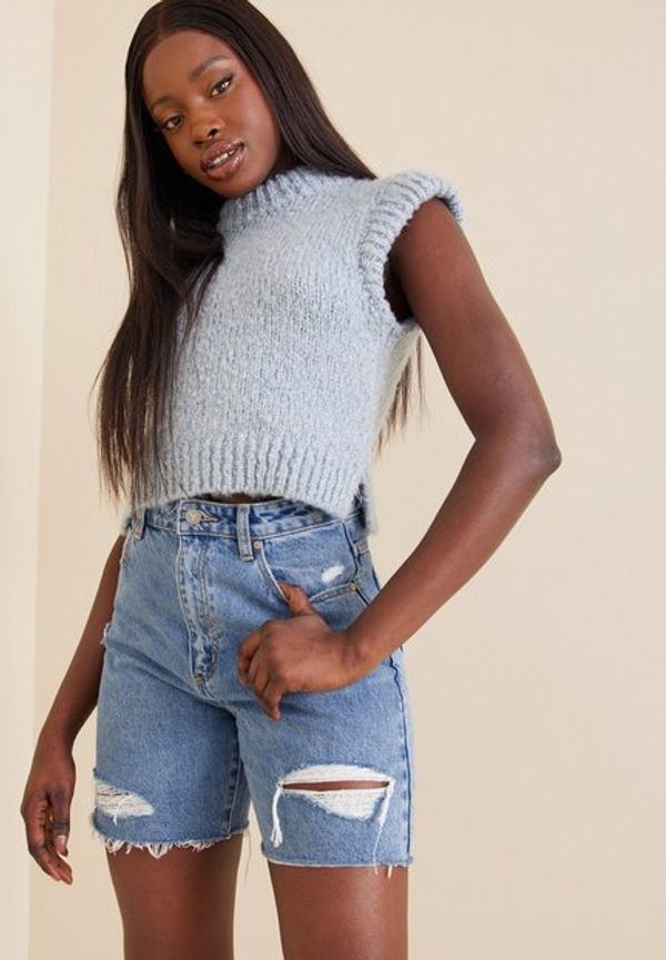Abrand Jeans A Carrie Short Joanna Rip Jeansshorts