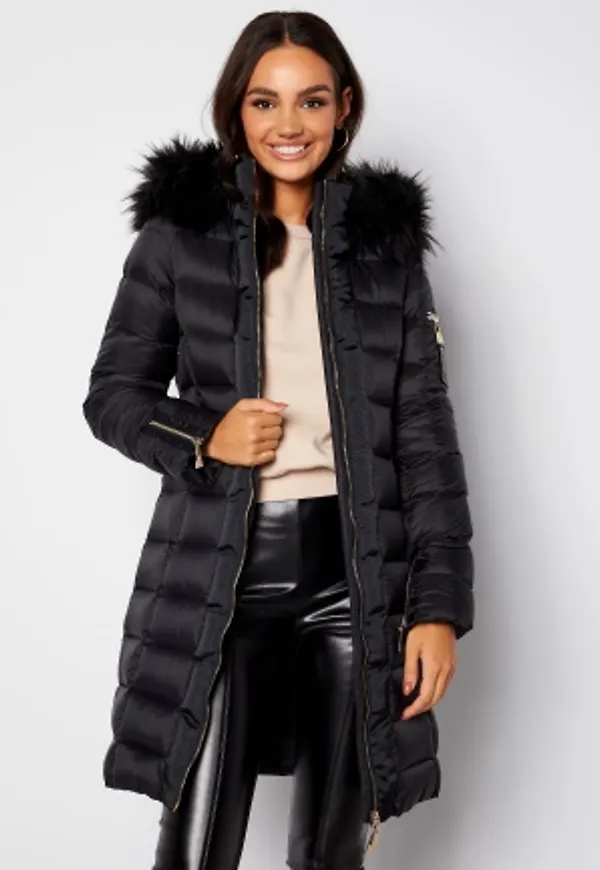 Dam Vinterjacka Trendig Polyester Lång