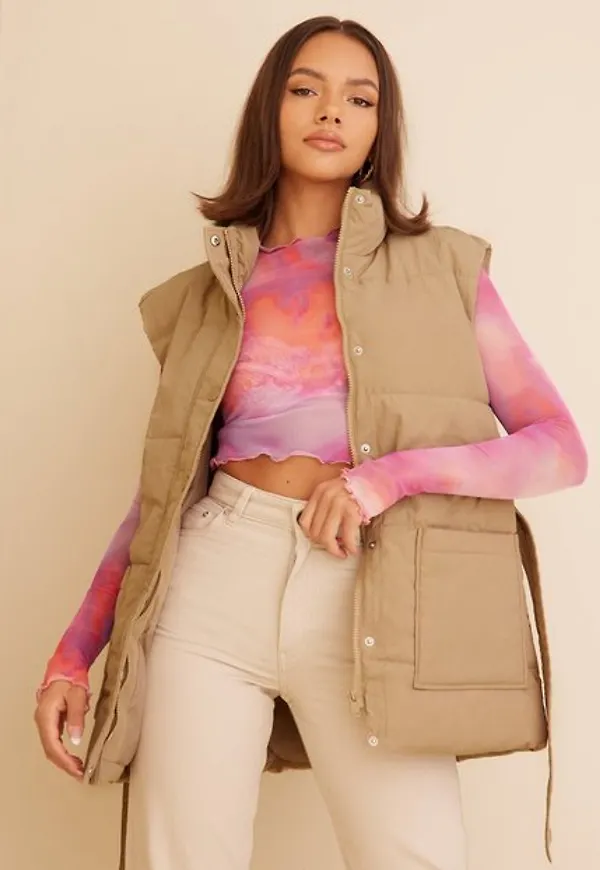 Pieces Pcfiona Puffer Vest Västar Nomad