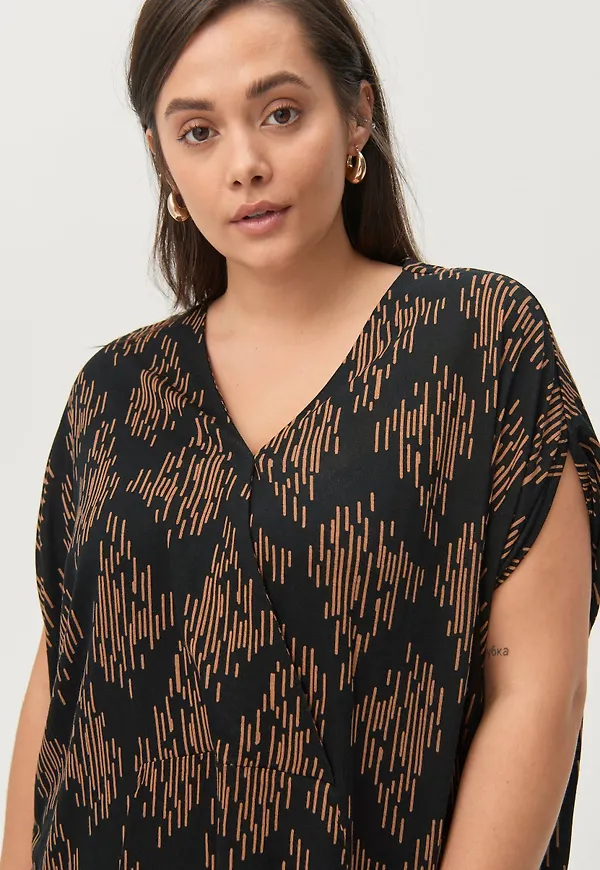 Ellos - Kaftan Eva - Brun
