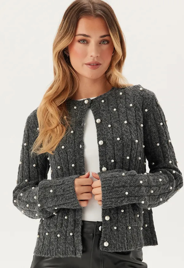 Beaded Knitted Cardigan