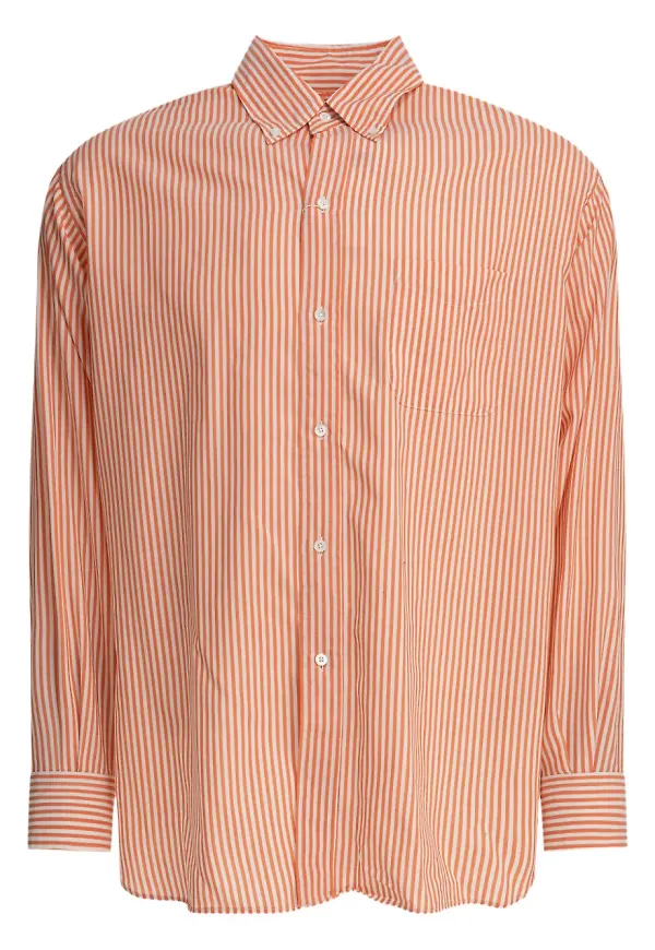 BEAMS PLUS randig skjorta - Orange