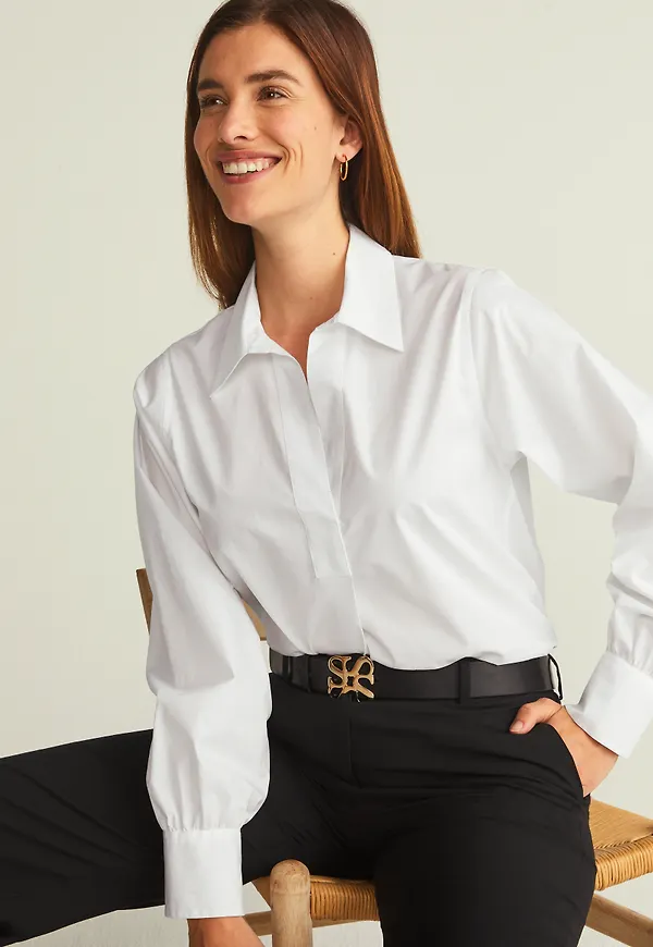 Beate poplin shirt