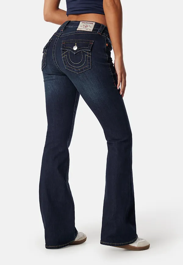 Becca Mid Rise Bootcut Flap