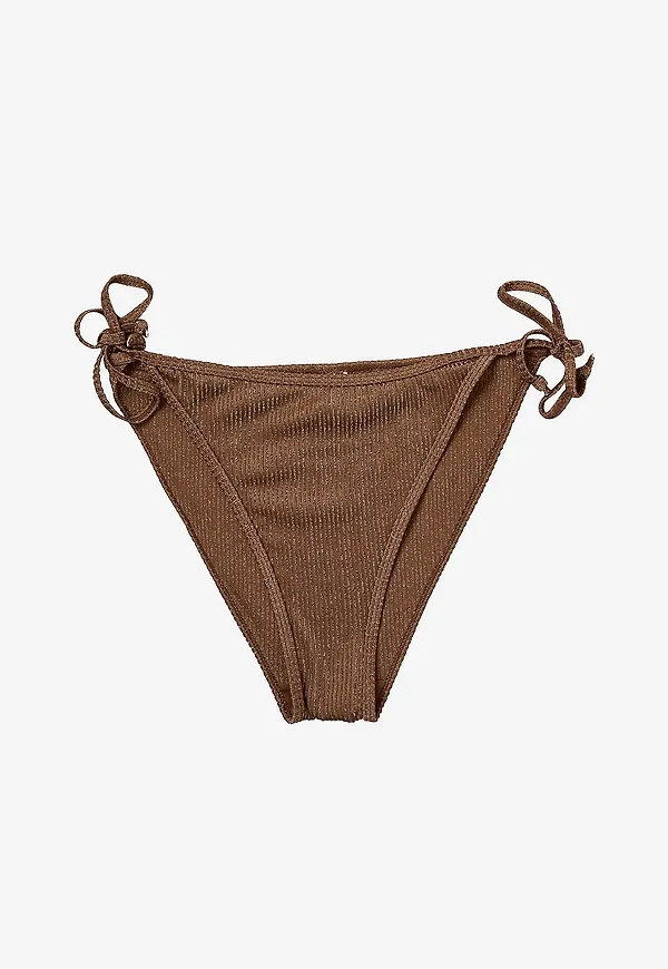 Becksöndergaard - Bikinitrosor Lyx Baila Bikini Tanga - Brun
