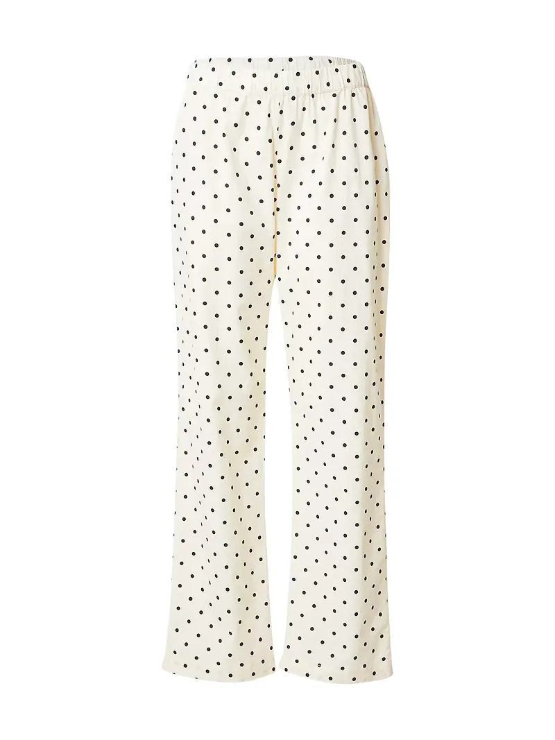 BeckSöndergaard Pyjamasbyxa kräm / svart