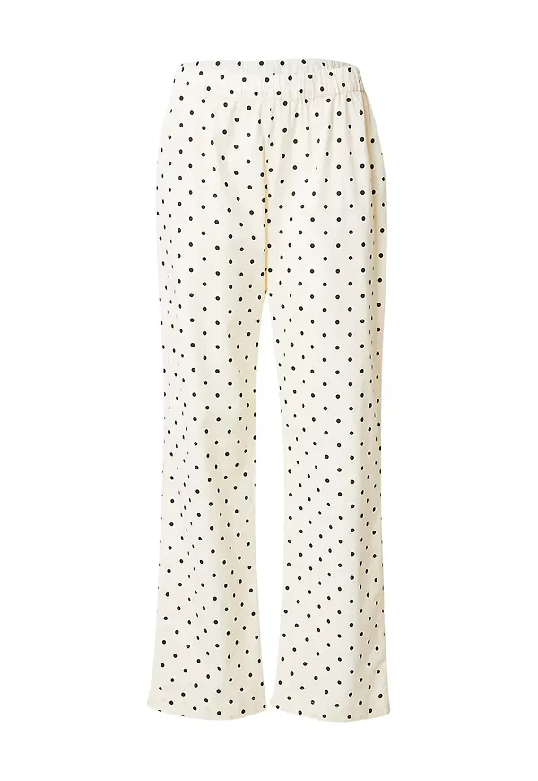 BeckSöndergaard Pyjamasbyxa kräm / svart