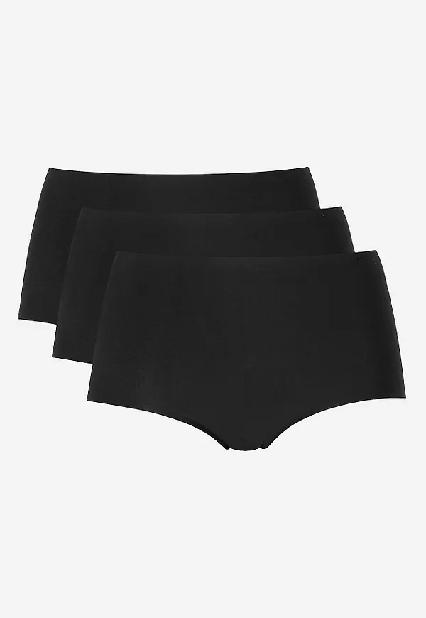 Bekväm trosa med hög midja 3-pack