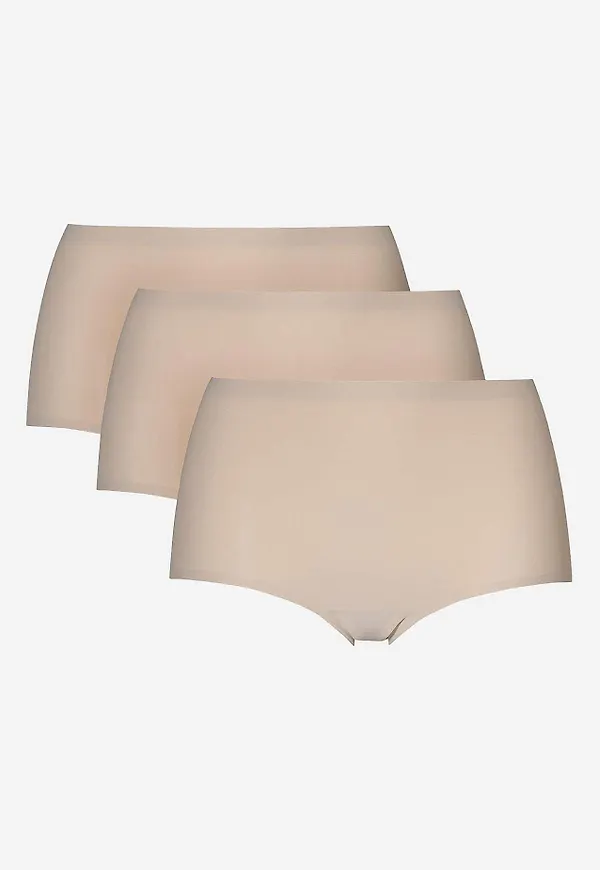 Bekväm trosa med hög midja 3-pack