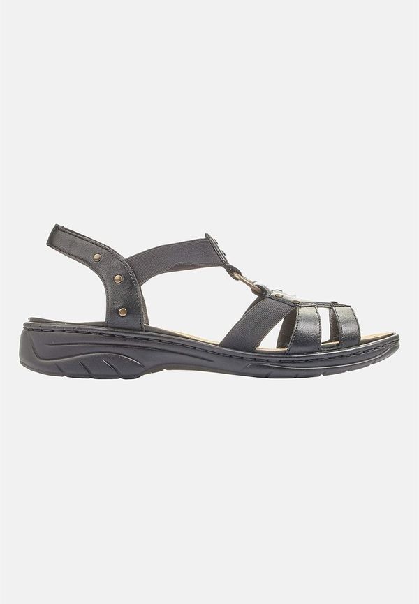 Bekväm skinnsandal