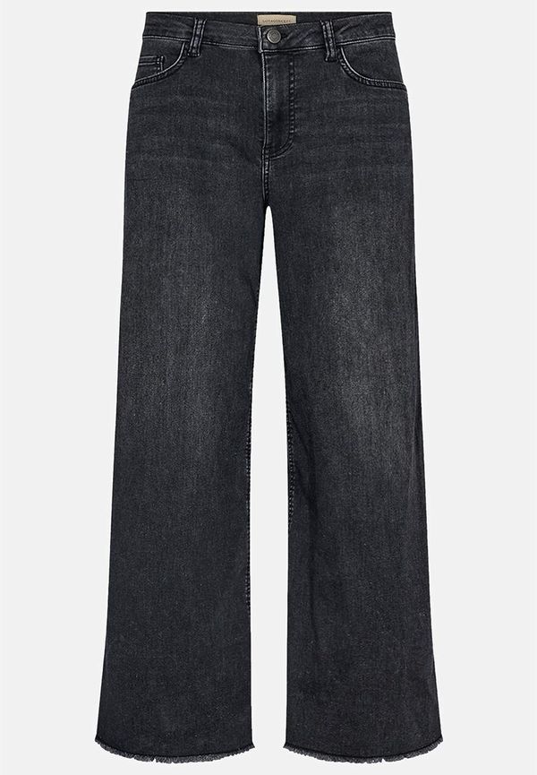 Bekväma jeans med vida ben Gustava