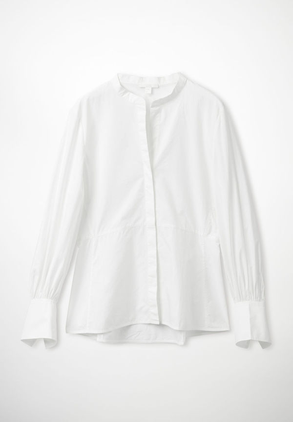 BELL SLEEVE FITTED SHIRT
