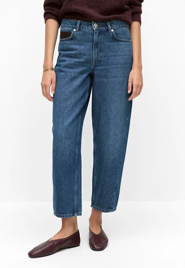 Belle denim trousers