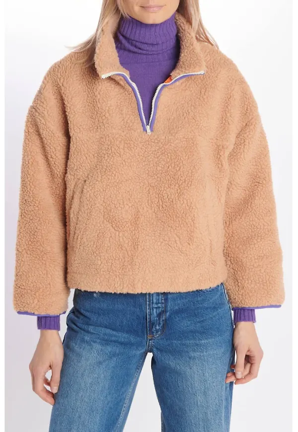 Bellerose Fleece Jackets Beige, Dam
