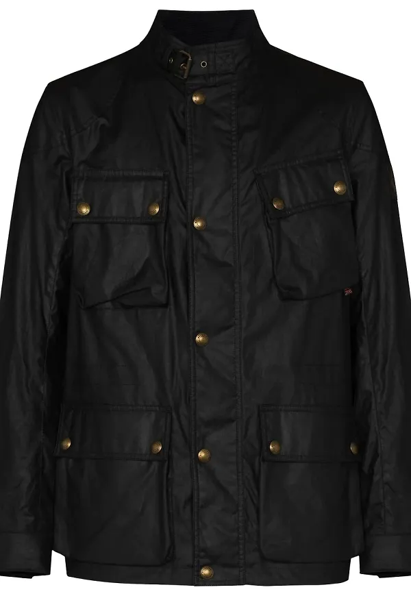Belstaff Fieldmaster enkelknäppt jacka - Blå