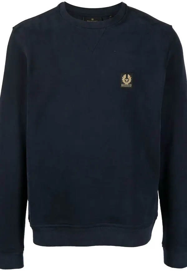 Belstaff tröja med logotyp - Blå