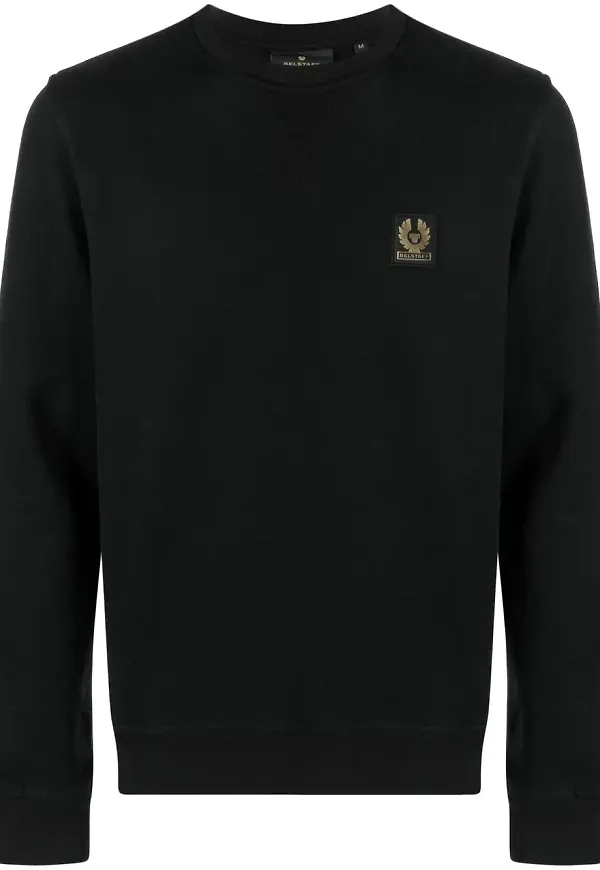 Belstaff tröja med logotyp - Svart