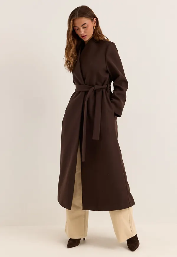 Belted Long Coat