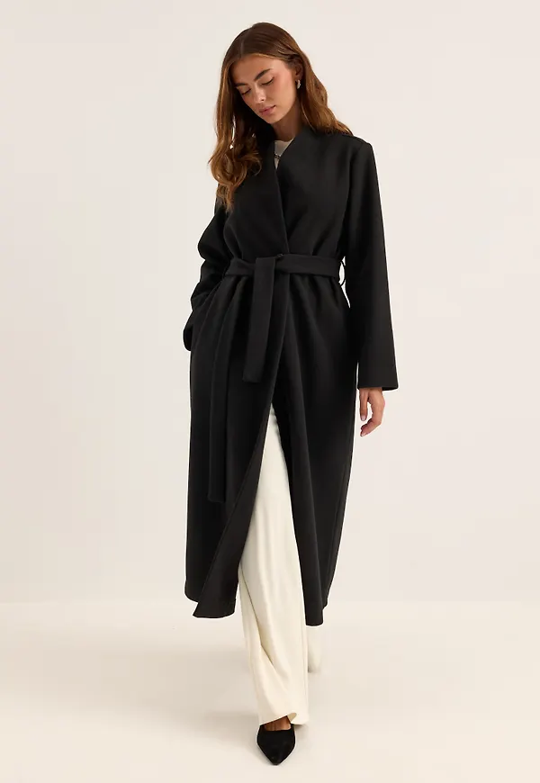Belted Long Coat