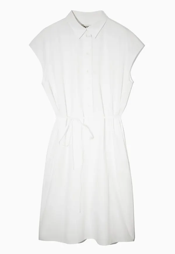 BELTED SHIRT DRESS
