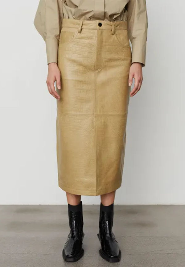 Ben - Lamb Croco Skirt