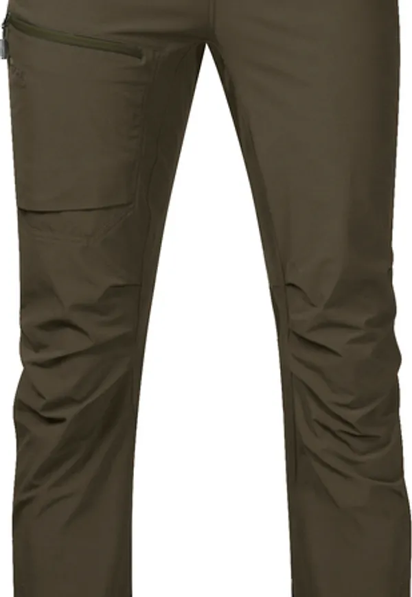 Bergans Men's Breheimen Softshell Pants Dark Green Mud