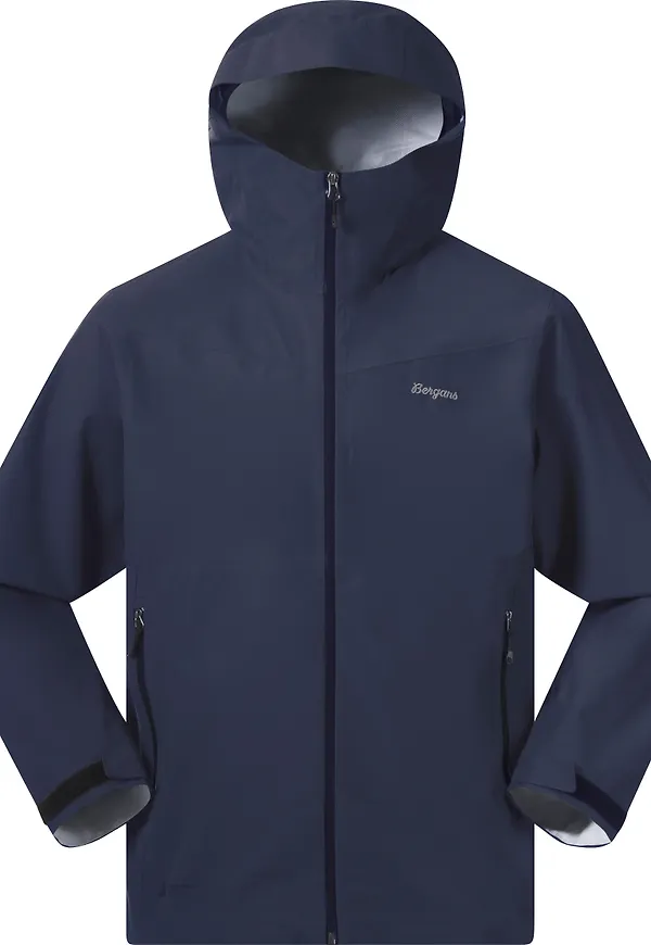 Bergans Men's Essentials 2.5l Shell Jacket Navy Blue