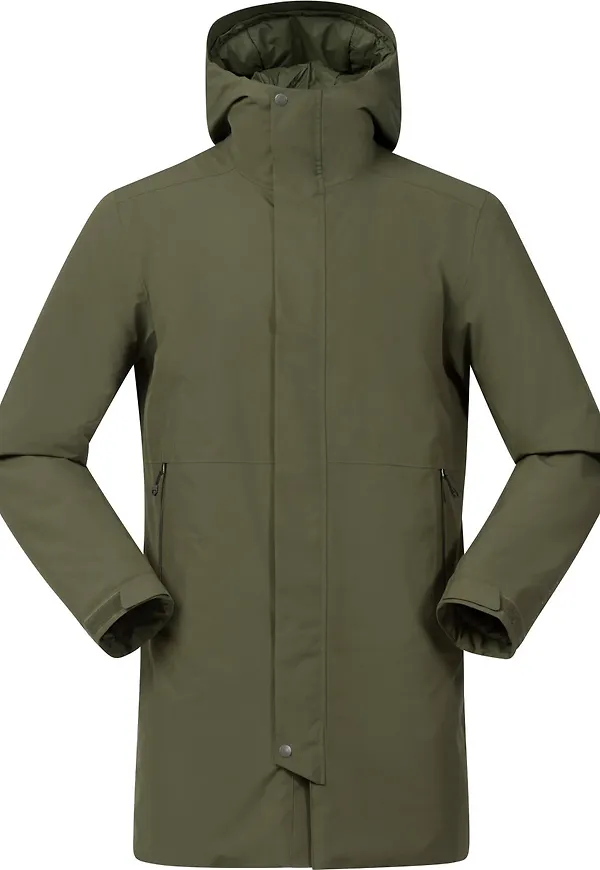 Bergans Men's Urban Insulated Shell Coat Dark Green Mud