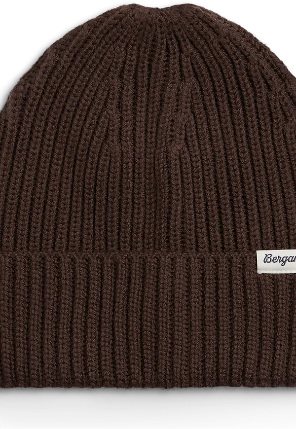 Bergans Nordmarka Merino Beanie Dark Chocolate