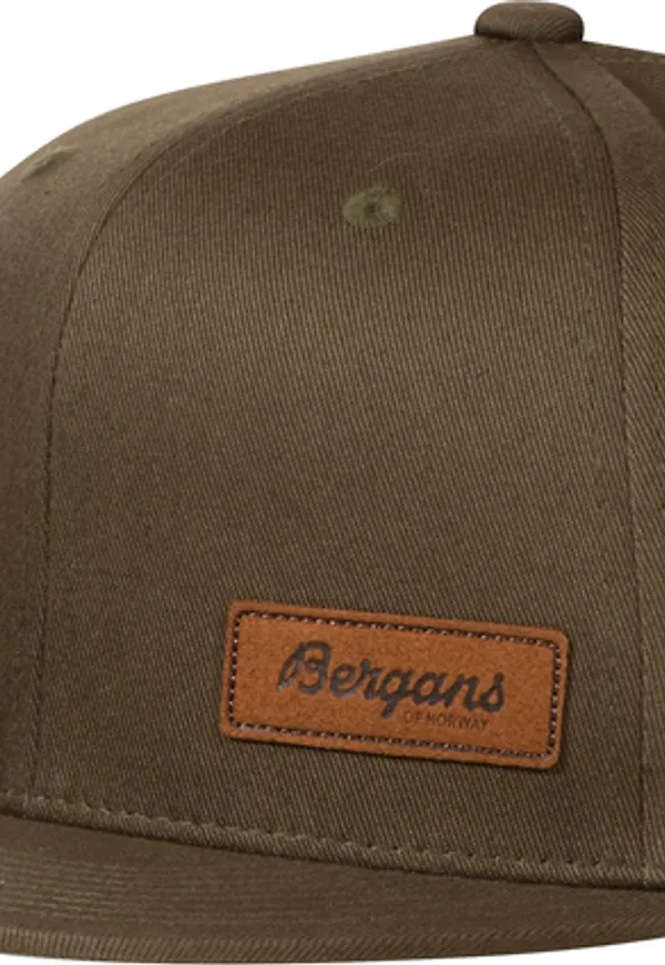 Bergans Nordmarka Snapback Cap Green Mud