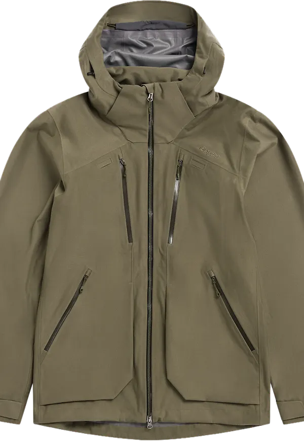 Bergans Unisex Hogna 3l Jacket Green Mud