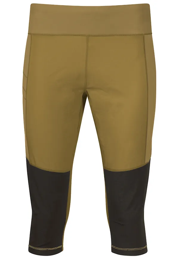 Bergans Women's Fløyen V2 3/4 Pants Olive Green