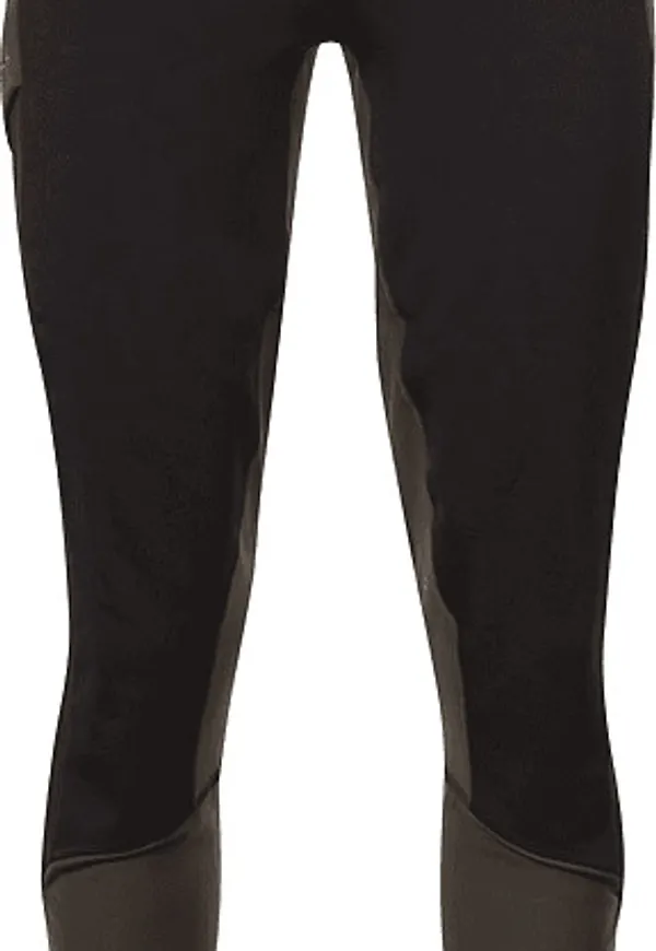 Bergans Women's Fløyen Winter Tights Dark Green Mud/Black