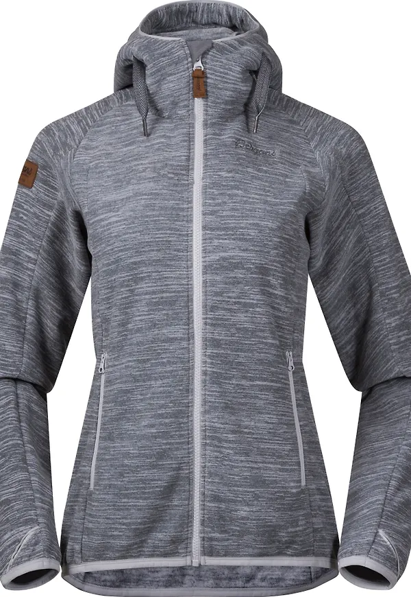 Bergans Women's Hareid Fleece Jacket Aluminium