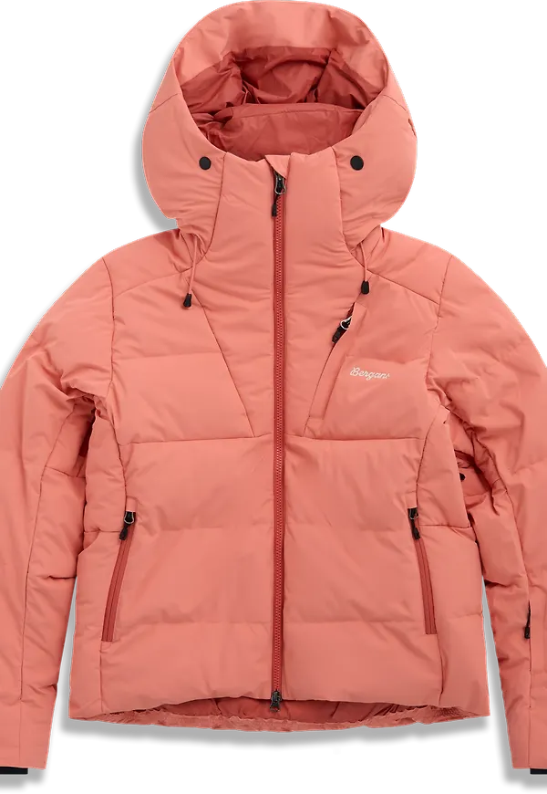 Bergans Women´s Oppdal Down Jacket Light Weathered Red