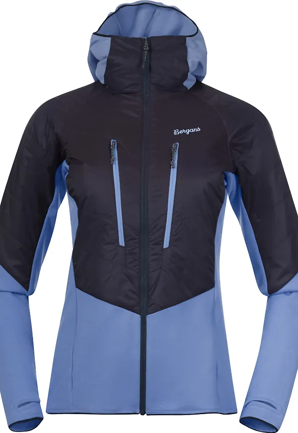 Bergans Women's Tind Light Insulated Jacket Navy Blue/Blueberry Milk