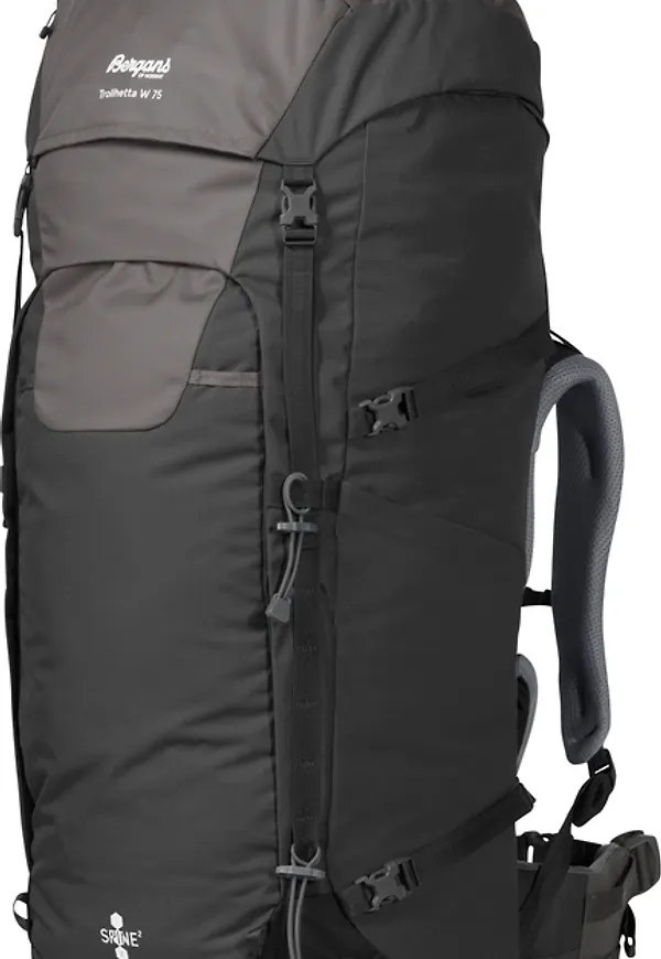 Bergans Women's Trollhetta V5 75 Solid Dark Grey/Solid Grey