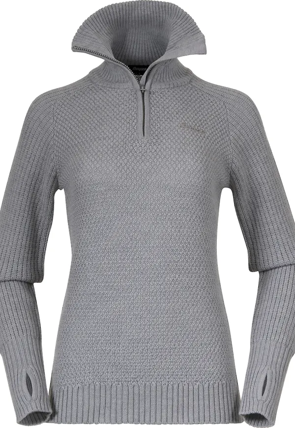 Bergans Women's Ulriken Jumper Magnesium Grey