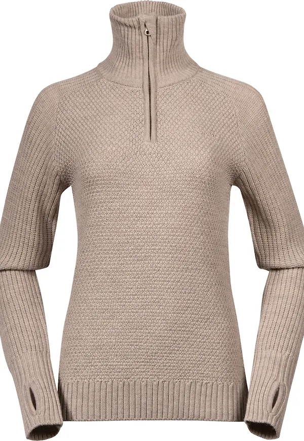 Bergans Women's Ulriken Jumper Sandstone