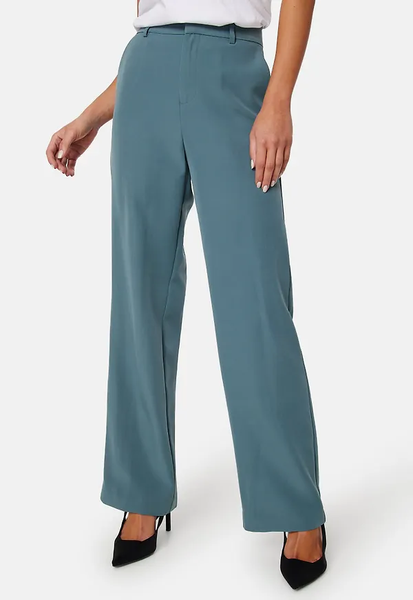 Berry High Waist Wide Pant