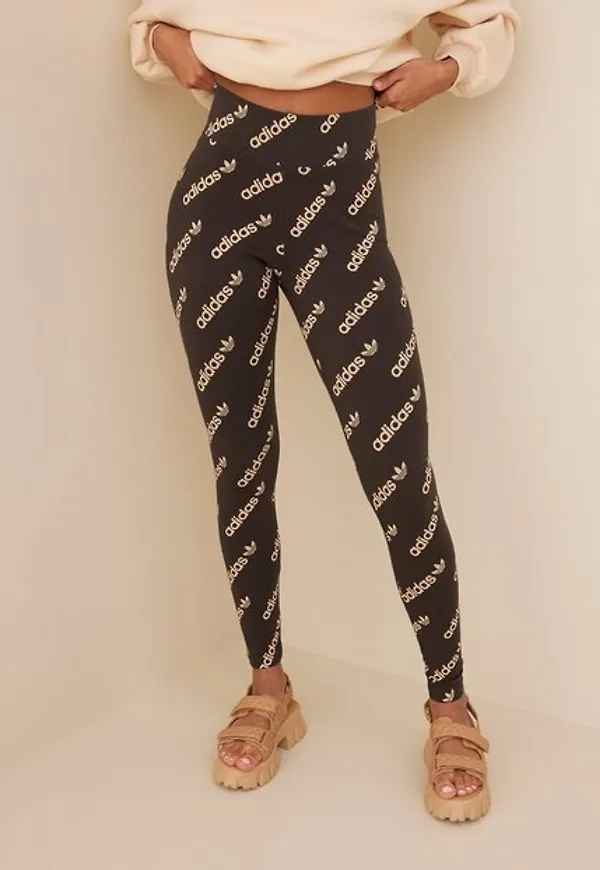 Adidas Originals Leggings Leggings Brown