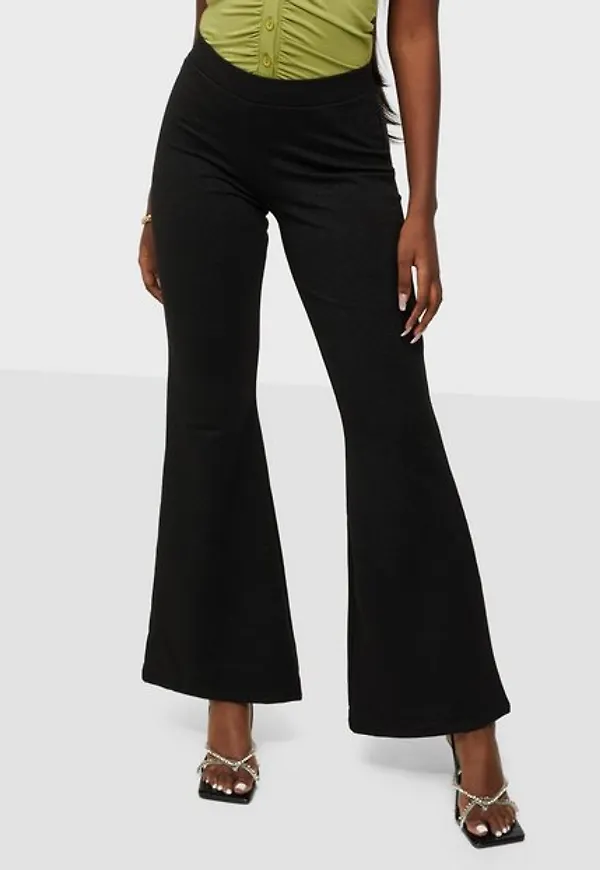 Only Onlcasha Flared Glitter Pant Jrs Byxor